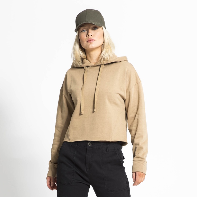 Cropped hood "Peach" Cropped hood "Peach"